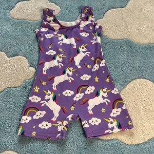 Girl’s 🌈 🦄 ☁️ ⭐️ Spandex Leotard in 4/5